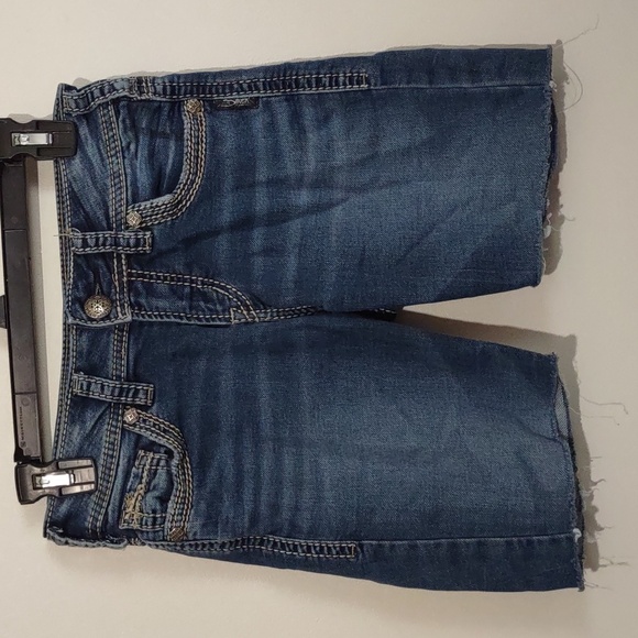Silver Jeans Denim - Silver Jeans - Suki Mid Pencil Skinny Shorts size 27